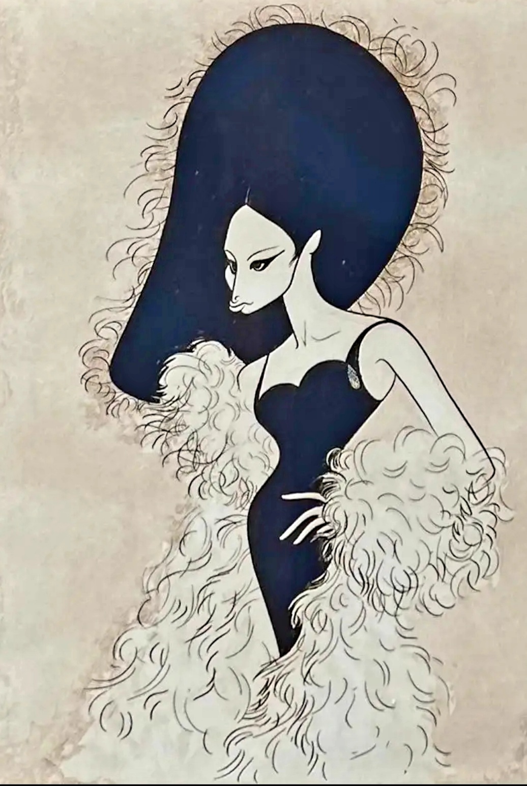 Al Hirschfeld's Art Show and Poster Book launch at The Algonquin